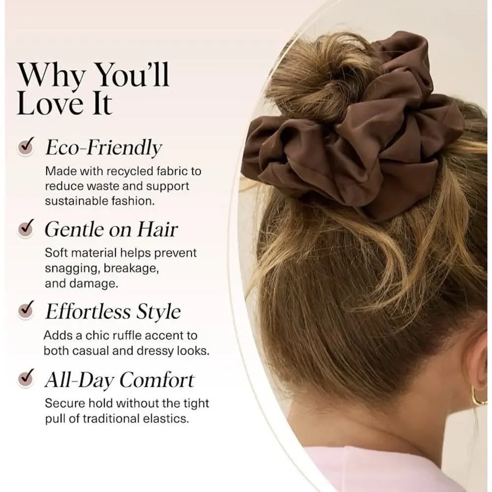 Kitsch oversized scrunchies